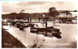 The River Lenven & Bridge BALLOCH Dunbartonshire--Argyll--Scotland--BOATING Real Photo - Dunbartonshire