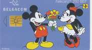 Belgique - Mickey & Minnie - N° 14 - EJ - Mit Chip