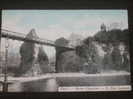 PARIS  Buttes Chaumont  Le Pont Suspendu - Arrondissement: 19