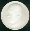 Médaille GM Porcelaine Ernst Thälmann Communiste Anti-Nazi "Die Toten Mahnen" "Nie Wieder Paschismus" Diam 14.3cm RDA - Andere & Zonder Classificatie