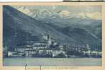 PIEDILUCO E CATENA DEGLI APPENNINI - (TERNI) -B/N NON VIAGGIATA  - 1956 - PANORAMA. - Terni