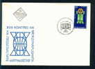 FDC 3226 Bulgaria 1983 /11 GEODESY Congress FIG / GLOBE / /Kongress Der Internationalen Foderation Der Geodaten - FDC