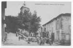 84 /FL/ CADENET, Place Et Tour De L'Horloge, Ed Tafène, ANIMEE - Cadenet