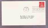 FDC United States Air Mail - Stars - 1968 Scott # C72 - 1961-1970