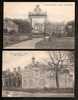 LOT 2 CPA ANCIENNES- FRANCE- BEAUGENCY (45)- LES CHATEAUX DE PYLLY ET DE FONSPERTUIS EN GROS PLAN- SUPERBE GRILLE - Beaugency