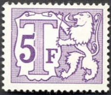 COB N° : TX  69 (A) (**)  Papier Terne - Briefmarken