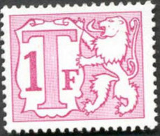 COB N° : TX  66 P7 (**)  Papier Typo, Gomme Bleue - Timbres