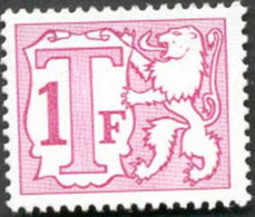 COB N° : TX  66 P7 (**)  Papier Typo, Gomme Bleue - Stamps