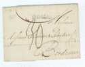 Lettre De Hollande De 1791 Pour Bordeaux - ...-1852 Voorlopers