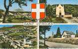 HAUTE SAVOIE -ref No 74735- St Cergues Les Voirons - Carte Multivues  - Bon Etat - Saint-Cergues