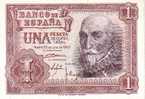 ESPAGNE   1 Peseta  Daté Du 22-O7-1953    Pick 144a     ***** BILLET  NEUF ***** - 1-2 Peseten