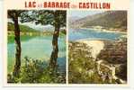 CASTELLANE Et ST.ANDRE LES ALPES   -   ** BARRAGE DE CASTILLON **  -    Editeur : PHOTOGUY De Nice ..   N° H.124 - Castellane