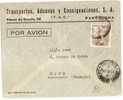 BARCELONA  1948   -  NICE - Cartas & Documentos