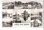 72 SABLE * Belle Carte Multi Vues  1959 - Sable Sur Sarthe