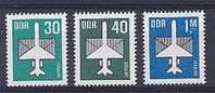 ALLEMAGNE DDR 2751/53 Poste Aérienne - Correo Aéreo