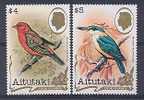 AITUTAKI 326/27 Oiseaux Du Pacifique - Aitutaki