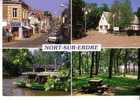 NORT SUR ERDRE - 4 Vues  :  La Rue De La Paix - Le Camping Municipal - L´Erdre Et Son Tourisme Fluvial - N°  102 - Nort Sur Erdre