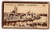 Chromo Chocolat SUCHARD Allemagne LUBECK Vue Gen-18  Collec Europeenne -descriptif Au Verso - Suchard