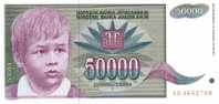 YOUGOSLAVIE   50 000 Dinara  Emission De 1992   Pick 117    ***** BILLET  NEUF ***** - Yugoslavia