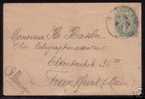 FRANCE - VF 1902 SMALL ENTIRE COVER (107x70 Mm) To GERMANY  - Yvert - Entiers Postaux # 111 - Enveloppes Types Et TSC (avant 1995)