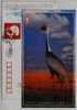 Wetland White-naped Crane Bird,China 2004 Rare And Precious Animals Pre-stamped Card - Kraanvogels En Kraanvogelachtigen