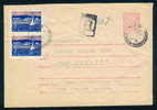 Uba Bulgaria PSE Stationery 1962 STANDARD Red , Stamp AIRPLANE SAILBOAT HOTEL Varna /KL6 Coat Of Arms /ps6579 - Hotels- Horeca