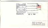 USA Special Cancel Cover  - HOUPEX 1980 - Houston - Schmuck-FDC