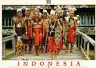 Kalimantan Indonésie - Costumes Traditionnels Traditional Regalia - Neuve - Non Classés