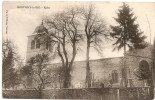 C.P.A    (   MONTIGNY - LE  - ROI  " église " Belle Prise De Vue   ) - Montigny Le Roi