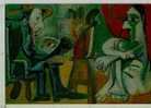 LOT N° 03....TROIS CARTES POSTALES REPRO DE TABLEAUX DE PICASSO -PEINTRE ET MODELE - PAYSAGE MIDI - L´AUBADE -  LOT 16 - Picasso