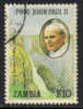 Zambia - 1989 Visit Of Pope John Paul II K10 Used - Zambie (1965-...)