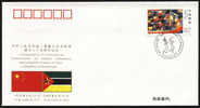 PFTN.WJ-38 CHINA-MOZAMBIQUE DIPLOMATIC COMM.COVER - Covers & Documents