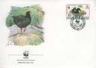 W0639 Gallinula Comeri Tristan Da Cunha 1991 FDC Premier Jour WWF - Hühnervögel & Fasanen