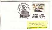 USA Special Cancel Cover 1983 - 13th 1st Annual IMA Hogg Memorial / State Ladies Chili Bust - Luckenbach - Omslagen Van Evenementen