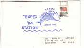 USA Special Cancel Cover - TEXPEX 1984 - Corpus Christi - Sobres De Eventos