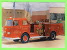 FIRE TRUCK - CAMION POMPIER - TULARE, CA. -  FORD COMMERCIAL CAB - VAN PELT BODYWORK TRUCK No E7 - - Vrachtwagens En LGV