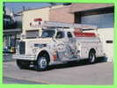 FIRE TRUCK - CAMION POMPIER -  MONGO JUNTION, NY. - TRUCK  No 34 FIRE DEPARTMENT - PUMPER TRUCK - - Camión & Camioneta
