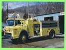 TRUCK - ISCHUA, NY. - CAMION POMPIER FORD PUMPER TRUCK No E-44 - FIRE DEPARTMENT - - Camión & Camioneta