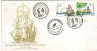 BRASILE 1991 - FDC - Yvert 2038/9 - Annulli Speciali Illustrati - Scoperta America - FDC