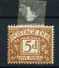 GB Due Taxes 1956    Yvert  49*    Beau Et Frais   Cote  40 Euros - Strafportzegels