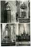 SOULTZ 68 EGLISE PAROISSIALE ST MAURICE INTERIEUR LOT DE 4 CARTES - Soultz