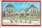 86 LENCLOITRE - Hôtel De Ville  - Illustration Yves Ducourtioux - Lencloitre