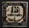 FRANCE Taxe 1859 N°2 @  Affaire 10% Cote - 1859-1959 Gebraucht