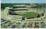 Milwaukee County Stadium, Milwaukee Braves Baseball Team Vintage Postcard - Baseball