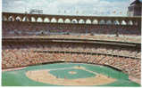 Busch Memorial Stadium St. Louis Missouri Baseball Park, Baseball Game Vintage Postcard - Honkbal