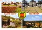 SAINT ELOI LES MINES -  4 Vues Et Blason - Saint Eloy Les Mines