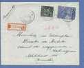 768+771 Op Aangetekende Brief Met Stempel OTTIGNIES (VK) - 1948 Exportation