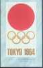 Olympic Games Poster - Tokyo, Japan 1964 (Atlanta Olympic Licensed Postal Articles, China Postcard) - Verano 2008: Pékin