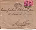 EGYPTE-ALEXANDRIE 1-12-1890 LETTRE POUR LA FRANCE - 1915-1921 Brits Protectoraat