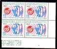 BULGARIA / BULGARIE - 1985 - 60 An. Int. Program Des Telecomunication Bl. De 4 ** - Unused Stamps